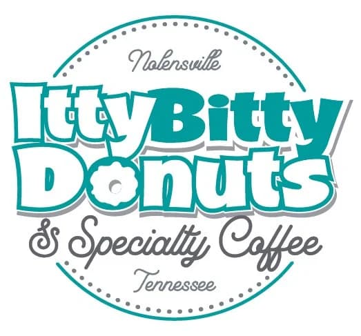 Itty Bitty Donuts & Specialty Coffee logo