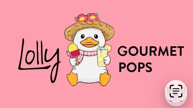 Lolly Gourmet Pops logo