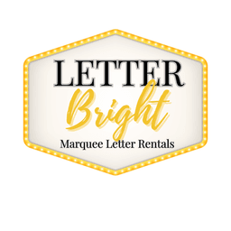 Letter Bright Marquee Rentals logo