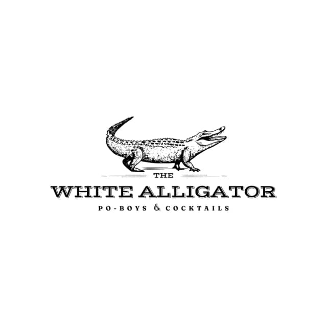 The White Alligator logo